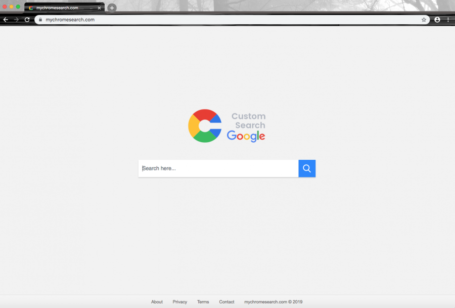 The PUP performs major changes on the browser's search provider and homepage