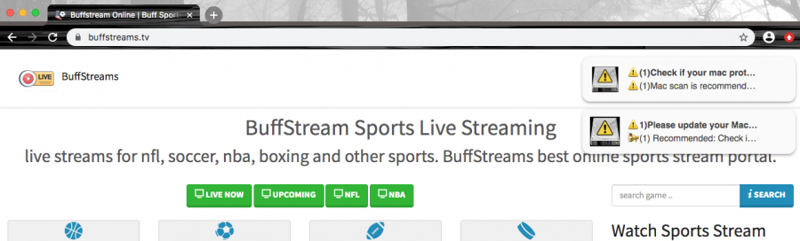 buffstream.stream - Deceiving domain