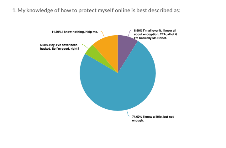 Shocking: the most of PC users are still not aware of online protection methods snapshot