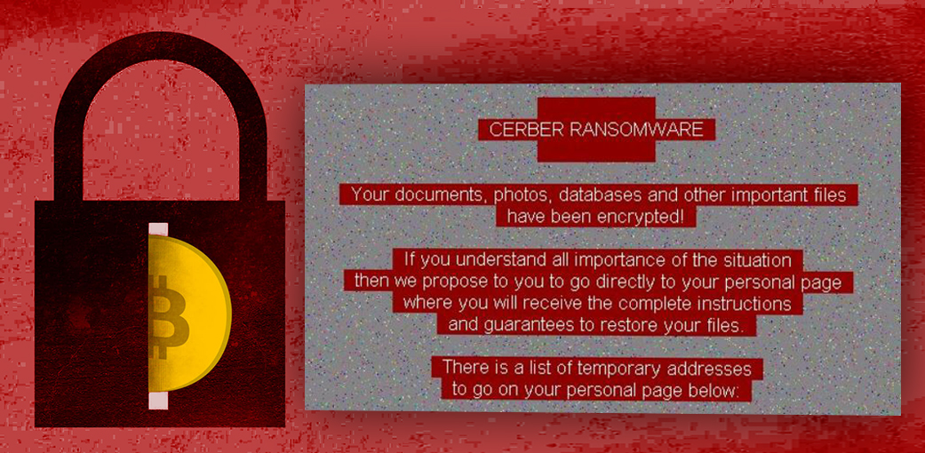 Cerber family has a new member – Red Cerber ransomware snapshot